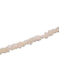 Collier Firetti "Schmuck Geschenk Halsschmuck Halskette Edelstein Farbstein", gold (gelbgoldfarben, wei&szlig;), Halsketten, Damen, Messing, L: 50 B: 10mm, Collier, Made in Germany - mit Perlmutt, B:10mm