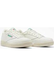 Sneaker Reebok CLASSIC "CLUB C", Herren, Gr. 34,5, wei&szlig; (chalk, chalk, glegrn), Synthetik, Schuhe Sneaker