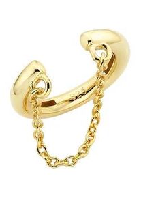 Ohrklemme "Schmuck Geschenk Ohrschmuck Ohrklemme", gold (gelbgoldfarben), ANISTON JEWELRY & WATCHES, Ohrringe, Damen, 14,5mm, Silber 925 (Sterlingsilber)