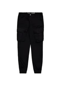 Cargohose Alpha Industries "Spy Pant", Damen, Gr. 28, Normalgr&ouml;&szlig;en, schwarz, Obermaterial: 98% Baumwolle, 2% Elastan; Futter: 100% Baumwolle, Hosen Cargohose