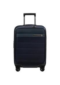 Hartschalen-Trolley Samsonite "NEOPOD 55/23 EXP", Gr. B/H/T: 40cm x 55cm x 23cm 41 l, blau (midnight blu), Polypropylen, Strukturmuster, Koffer, Handgep&auml;ck Reisegep&auml;ck mit TSA-Schloss