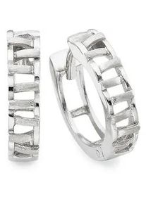 Paar Creolen Bruno Banani "Schmuck Geschenk Silber 925 Ohrschmuck Ohrringe", silber (silberfarben), Ohrringe, Damen, 14mm, Silber 925 (Sterlingsilber)