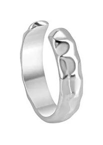 Ohrklemme Firetti "Schmuck Geschenk Silber 925 Ohrschmuck strukruriert", silber (silberfarben), Ohrringe, Damen, 11mm, Silber 925 (Sterlingsilber)