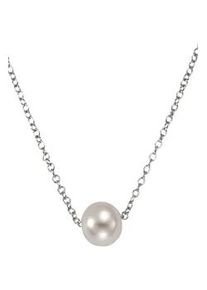Perlenkette Firetti "Schmuck Geschenk Halsschmuck Halskette Perle", bunt (silberfarben, wei&szlig;), Halsketten, Damen, Perlen Silber 925 (Sterlingsilber), L: 47 B: 1mm, Perlen, Silber 925 (Sterlingsilber), Perlenkette, mit S&uuml;&szlig;wasserzuchtperle, B:1mm