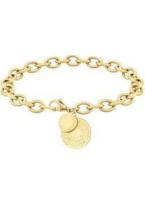 Armband Liebeskind Berlin "LJ-0690-B-20, LJ-0691-B-20", gold (gelbgoldfarben), Armb&auml;nder, Damen, 20cm, Edelstahl, Armband