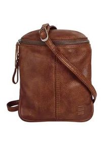 SPIKES & SPARROW Umh&auml;ngetasche SPIKES & SPARROW, Damen, Gr. B/H/T: 15cm x 20cm x 7cm onesize, braun (cognac), Leder, vintage, Taschen Umh&auml;ngetasche, echt Leder