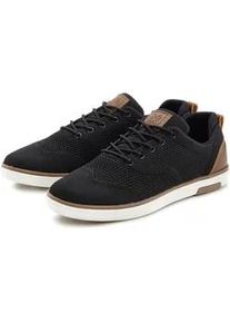 Sneaker John Devin "Schn&uuml;rschuh, Freizeitschuh, Halbschuh, Schn&uuml;rhalbschuh, Turnschuh", Damen, Gr. 43, schwarz, Obermaterial: 80% Textilmaterial, 20% Lederimitat. Decksohle: 100% Textilmaterial. Futter: 100% Textilmaterial. Laufsohle: 100% Synthetik, Mesh, mehrfarbig, Schuhe Sneaker, mit super leichter Sohle Unisex VEGAN