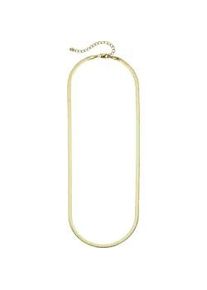 Silberkette Kangaroos "Schmuck Geschenk Silber 925 Halsschmuck Heringbonekette, K0061N", gold (gelbgoldfarben), Halsketten, Damen, Silber 925 (Sterlingsilber), L: 47 B: 3,1mm, Silberkette, B:3,1mm