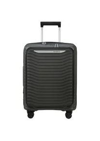 Hartschalen-Trolley Samsonite "UPSCAPE 55 mit Frontfach", Gr. B/H/T: 40cm x 55cm x 23cm 42 l, gr&uuml;n (climbing ivy), Polycarbonat, Koffer, Easy-Access-Frontfach Handgep&auml;ck Hartschalenkoffer TSA-Zahlenschloss