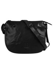 SPIKES & SPARROW Umh&auml;ngetasche SPIKES & SPARROW, Damen, Gr. B/H/T: 24cm x 20cm x 9cm onesize, schwarz, Leder, vintage, Taschen Umh&auml;ngetasche, echt Leder