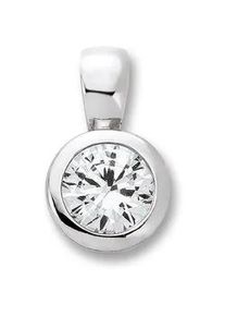 Kette mit Anh&auml;nger ONE ELEMENT "Schmuckset - Set mit Halskette Zirkonia Anh&auml;nger aus 925 Silber", silber, Halsketten, Damen, Silber 925 (Sterlingsilber), Kleines Statement &ndash; pers&ouml;nlich, stilvoll, alltagstauglich