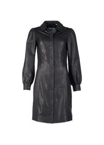 Dirndl Maze "42023034", Damen, Gr. L, US-Gr&ouml;&szlig;en, schwarz (rot), Obermaterial: 100% Lammleder; Futter: 100% Polyester; &Auml;rmelfutter: 100% Polyester, Kleider Blusenkleid Midikleid