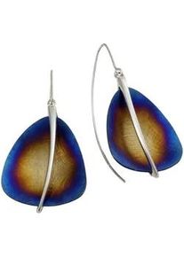 Paar Ohrhaken Vivance "925/- Sterling Silber + Stahl", bunt (mehrfarbig), Ohrringe, Damen, one-size, Silber 925 (Sterlingsilber) Stahl Titan, Silber 925 (Sterlingsilber), Stahl, Titan, Ohrhaken