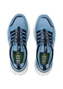 Sneaker Jack Wolfskin "DROMOVENTURE ATHLETIC LOW W", Damen, Gr. UK8-EU42, Normalschaft, blau (elemental, blau), Main Material 100% Polyurethane Second Material 100% Polyamide Lining 100% Polyamide Sole 100% Rubber/ EVA, Schuhe Sneaker