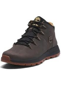 Schn&uuml;rboots Timberland "SPRINT TREKKERMID LACE UP SNEAKER", Herren, Gr. 40, grau (castlerock), Leder, Schuhe Schn&uuml;rboots, Winterschuhe, Sneakerboots, Winterboots