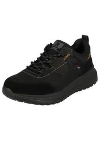 Sneaker Rieker SPORT, Herren, Gr. 45, schwarz, Leder, Synthetik, Schuhe Sneaker, Outdoorschuh, Halbschuh, Schn&uuml;rschuh mit TEX-Ausstattung