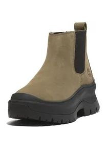 Chelseaboots Timberland "ROXIE LANEMID CHELSEA BOOT", Damen, Gr. 39,5, gr&uuml;n (olive nubuck), Leder, Schuhe Chelseaboots, Stiefelette, Winterschuhe, Ankle Boots