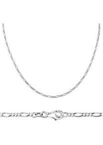 Kette ohne Anh&auml;nger Firetti "Schmuck Geschenk Silber 925 Halsschmuck Halskette Figarokette" Gr. 45, silber (silberfarben), Halsketten, Damen, 45, Silber 925 (Sterlingsilber), B: 2,3mm, Made in Germany, B:2,3mm