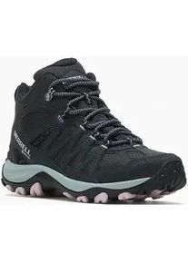 Wanderschuh Merrell "ACCENTOR 3 SPORT MID GORETEX", Damen, Gr. 38, schwarz, Synthetik, Textil, Schuhe Wanderschuh, wasserdicht, Topseller