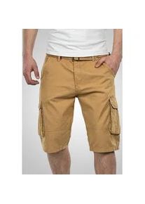 Cargoshorts Alessandro Salvarini "ASNico", Herren, Gr. W33, Normalgr&ouml;&szlig;en, beige, Obermaterial: 100% Baumwolle, Hosen, inklusive passendem G&uuml;rtel
