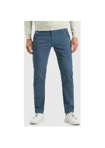PME-Legend Chinohose PME LEGEND "TWIN WASP CHINO LEFT HAND STRETCH TWILL", Damen, Gr. 31, L&auml;nge 34, blau, Canvas, Obermaterial: 97% Baumwolle, 3% Elasthan, unifarben, regular fit kn&ouml;chellang, Hosen Chinohose, mit Taschen