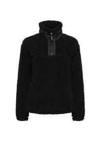 Sweater oxmo "Troyer OXElina", Damen, Gr. M, schwarz, Obermaterial: 100% Polyester PES., Pullover Sweater