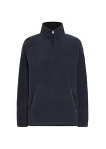 Sweater oxmo "Troyer OXMATSINE", Damen, Gr. M, blau (insignia blau), Obermaterial: 100% Polyester PES., Pullover Sweater