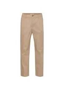 Stoffhose Casual Friday "Stoffhose CFMARC 0164 cotton stretch pants", Herren, Gr. 36, L&auml;nge 32, beige (silber mink), Obermaterial: 94% Baumwolle CO. 6% Elasthan EL., Hosen Stoffhose