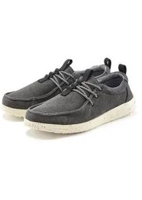 Sneaker John Devin, Herren, Gr. 41, grau (anthrazit), Obermaterial: 100% Textilmaterial. Decksohle: 100% Textilmaterial. Futter: 100% Textilmaterial. Laufsohle: 100% Synthetik, meliert, unifarben, Schuhe Sneaker, Sneaker, Freizeitschuh, Halbschuh, Slipper VEGAN