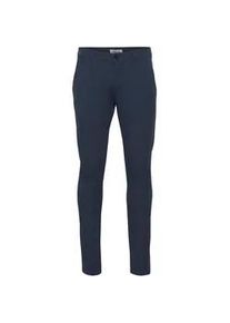 !Solid Stoffhose SOLID "Stoffhose SDFrederic", Herren, Gr. 31, L&auml;nge 32, blau (ombre blu), Obermaterial: 62% Polyester PES. 33% Viskose CV. 5% Elasthan EL., Hosen Stoffhose