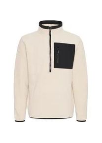 Outdoorjacke Blend "Troyer BHFloren", Herren, Gr. XXL, beige (oatmeal), Obermaterial: 100% Polyester PES., Pullover Outdoorjacke