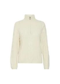 Troyer oxmo "Troyer OXOtilly", Damen, Gr. XL, beige (birch), Obermaterial: 100% Polyacryl PAN., Pullover Troyer