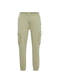 Sweathose oxmo "Sweathose OXHonnie", Damen, Gr. XXL, N-Gr, gr&uuml;n (seagrass), Obermaterial: 55% Polyester PES. 45% Baumwolle CO., unifarben, regular fit kn&ouml;chellang, Hosen Sweathose