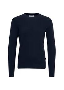 Strickfleece-Pullover Casual Friday "Strickpullover CFKarlo", Herren, Gr. XXL, blau (schwarz navy), Obermaterial: 100% Baumwolle CO., Pullover