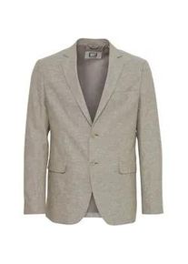 Anzugsakko Casual Friday "Anzug CFBille", Herren, Gr. 50, gr&uuml;n (mermaid melange), Obermaterial: 55% Leinen LI. 45% Baumwolle CO., regular fit normal, Sakkos