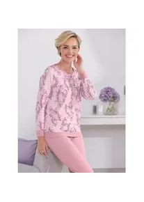 w&auml;schepur Schlafanzug W&Auml;SCHEPUR, Damen, Gr. 36/38, lila (hortensie), 100% Baumwolle, Homewear-Sets Schlafanzug