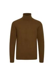 Rollkragenpullover Casual Friday "Strickrollkragenpull CFKarl", Herren, Gr. XXL, braun (coffee lique&uacute;r melange), Obermaterial: 80% Wolle WO. 20% Polyamid PA., Pullover Rollkragenpullover
