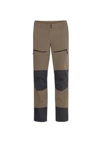 Trekkinghose North Bend "Trekkinghose NBAvan", Herren, Gr. XXXL, N-Gr, braun (falcon), Obermaterial: 91% Polyester PES. 9% Elasthan EL., unifarben, regular fit normal, Hosen Trekkinghose
