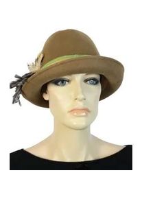 Allg&auml;u Rebell Trachtenhut ALLG&Auml;U REBELL "Salzburg", Damen, gr&uuml;n, Wolle, Antik-Look, H&uuml;te, Made in Italy