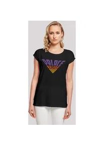 T-Shirt F4NT4STIC "Stranger Things Palace Arcade", Damen, Gr. XS, schwarz, Obermaterial: 100% Baumwolle, regular fit, Rundhals, ohne B&uuml;ndchen, Shirts T-Shirt, Premium Qualit&auml;t