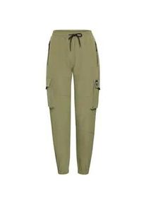 Cargohose North Bend "Cargohose NBTosca W mit wasserabweisender Membran", Damen, Gr. 40, N-Gr, gr&uuml;n (deep lichen gr&uuml;n), Obermaterial: 94% Polyester PES. 6% Elasthan EL., Hosen Cargohose