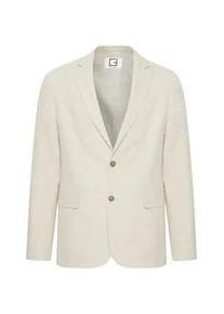 Anzugsakko Casual Friday "Anzug CFBille", Herren, Gr. 54, grau (chateau gray melange), Obermaterial: 55% Leinen LI. 45% Baumwolle CO., regular fit normal, Sakkos