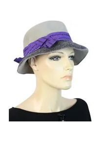 Allg&auml;u Rebell Trachtenhut ALLG&Auml;U REBELL "Wien", Damen, grau, Wolle, Antik-Look, H&uuml;te, Made in Italy