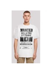 T-Shirt F4NT4STIC "Harry Potter Bellatrix Lestrange Black", Damen, Gr. 4XL, wei&szlig;, Obermaterial: 100% Baumwolle, oversize, Rundhals, ohne B&uuml;ndchen, Shirts T-Shirt, Print