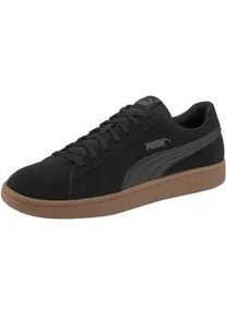 Sneaker Puma "Puma Smash v2", Damen, Gr. 44, schwarz, Leder, unifarben, Schuhe Sneaker