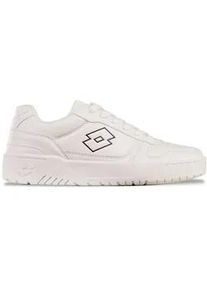 Sneaker Lotto, Damen, Gr. 45, schwarz-wei&szlig; (wei&szlig;, schwarz), Kunstfaser, Synthetik, Schuhe Sneaker, - vielseitig zu kombinieren