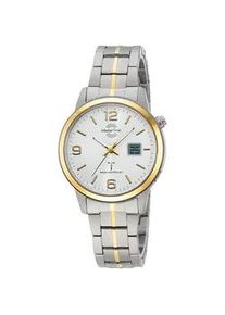 Funkuhr MASTER TIME, silber (titansilberfarben, goldfarben), Armbanduhren, Damen, Funkuhr, Quarzuhr, Armbanduhr, Damenuhr, Titan, analog, digital