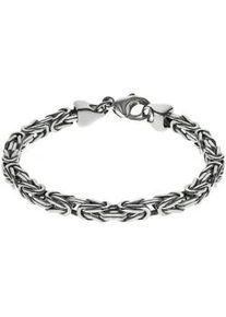 Armband ZEEme "Silber 925 poliert K&ouml;nigskette 5mm breit", wei&szlig;, Armb&auml;nder, Damen, 20cm, Silber 925 (Sterlingsilber), gl&auml;nzend, Armband