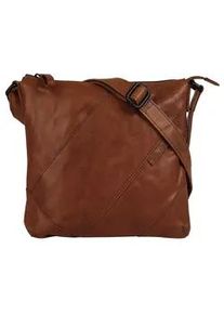 SPIKES & SPARROW Umh&auml;ngetasche SPIKES & SPARROW, Damen, Gr. B/H/T: 24cm x 22cm x 5cm onesize, braun (cognac), Leder, vintage, Taschen Umh&auml;ngetasche, echt Leder