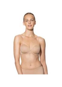 B&uuml;gel-BH Mey "Joan", Damen, Gr. 80, Cup D, beige (cream tan), Single Jersey, Obermaterial: 87% Polyamid, 13% Elasthan, BHs B&uuml;gel-BH, Kreuzband, Neckholder oder tr&auml;gerlos
